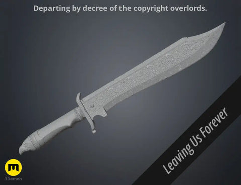 Combat Knife - Blood of Vossus