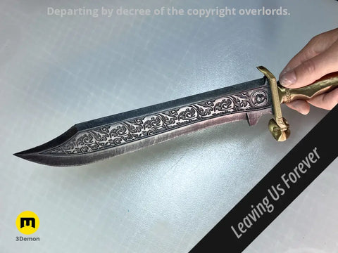 Combat Knife - Blood of Vossus