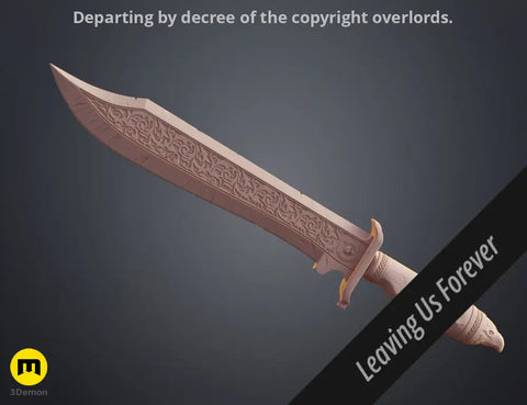 Combat Knife - Blood of Vossus