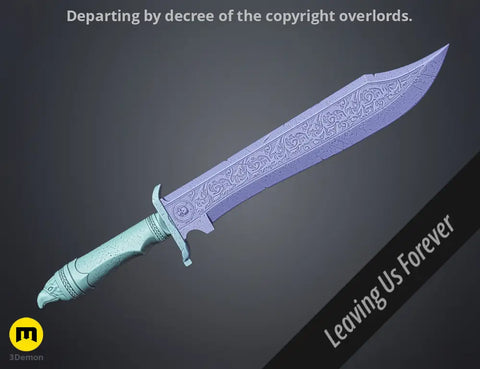 Combat Knife - Blood of Vossus