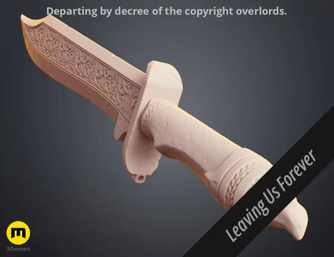 Combat Knife - Blood of Vossus