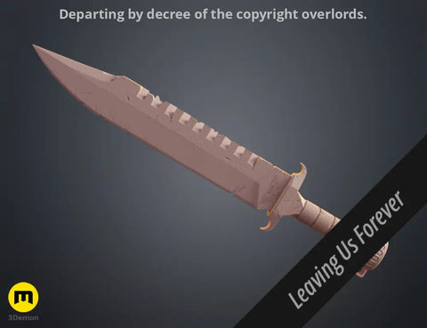 Combat Knife - Salvation of Bakka