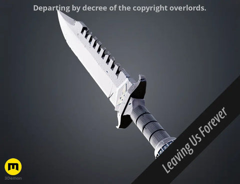 Combat Knife - Salvation of Bakka