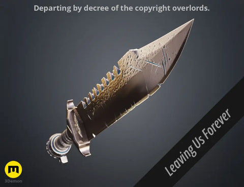 Combat Knife - Salvation of Bakka