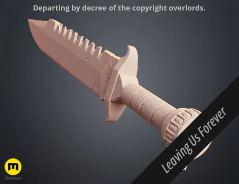 Combat Knife - Salvation of Bakka