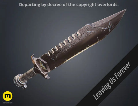 Combat Knife - Salvation of Bakka