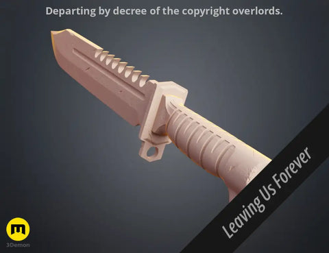 Combat Knife - Standard Issue