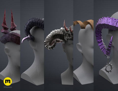 Critical Role Cosplay Horns Collection