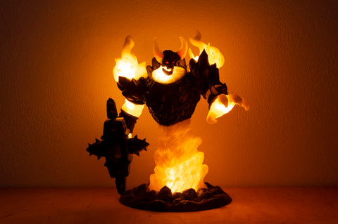 Firelord Figure and Lamp - Ragnaros