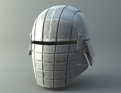 Damaged Rogue helmet - Knights of Ren - Star Wars universe