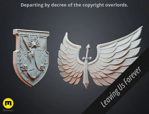 Dark Angels Chest Emblem