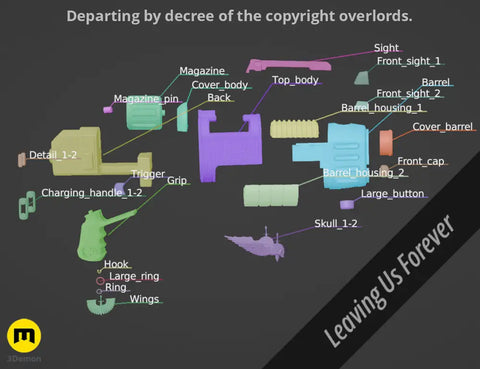 Dark Angels Plasma Pistol