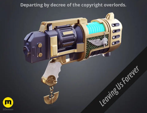 Dark Angels Plasma Pistol