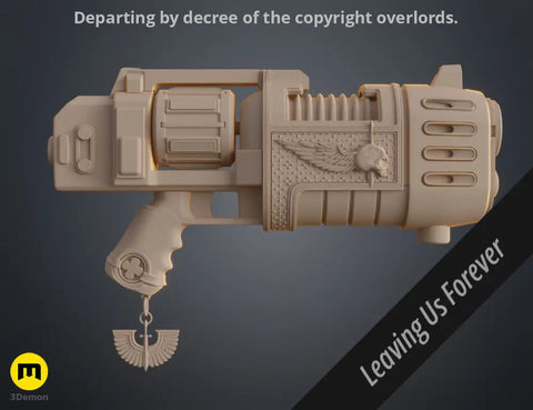 Dark Angels Plasma Pistol