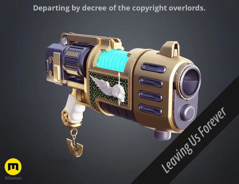 Dark Angels Plasma Pistol