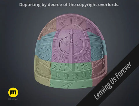 Dark Angels Shoulder Pauldron