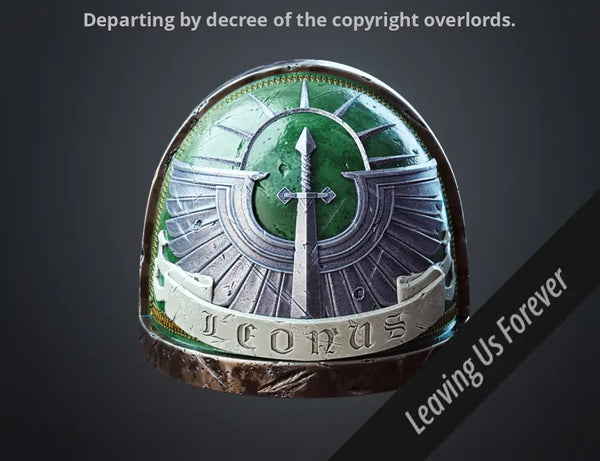 Dark Angels Shoulder Pauldron