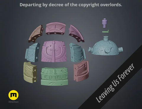 Dark Angels Shoulder Pauldron