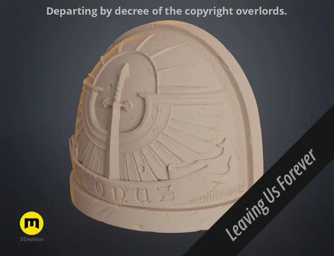 Dark Angels Shoulder Pauldron