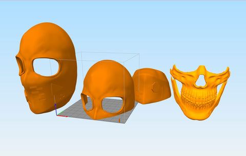 Mask of Higgs Monaghan - Death Stranding