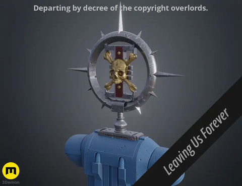 Deathwatch Jetpack Iron Halo