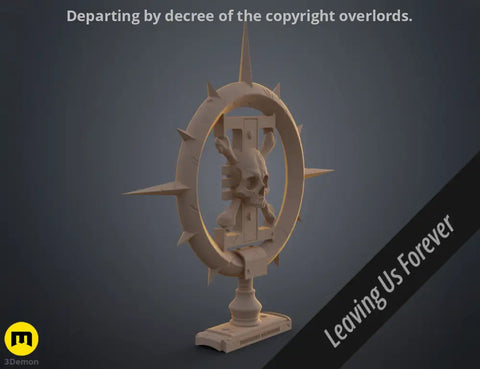 Deathwatch Jetpack Iron Halo