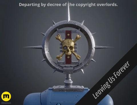 Deathwatch Jetpack Iron Halo