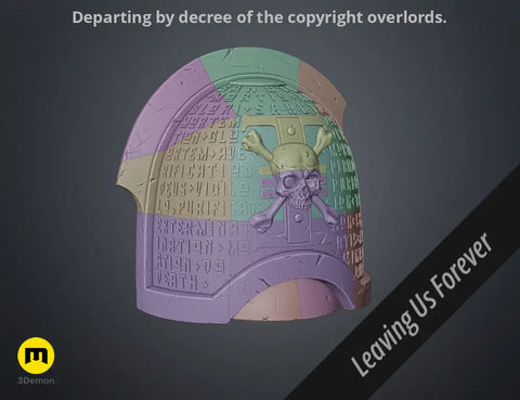 Deathwatch Shoulder Pauldron