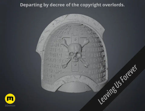 Deathwatch Shoulder Pauldron