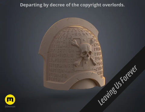 Deathwatch Shoulder Pauldron