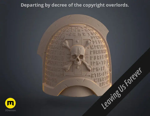 Deathwatch Shoulder Pauldron