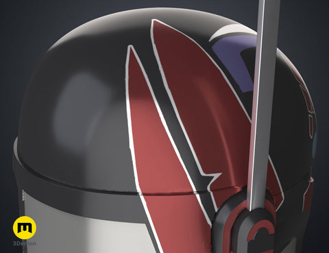 Sabine Wren's Helmet - Ahsoka