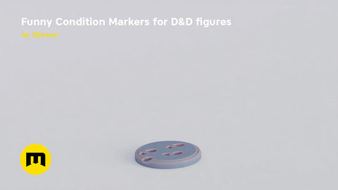 Condition Markers for DnD figures