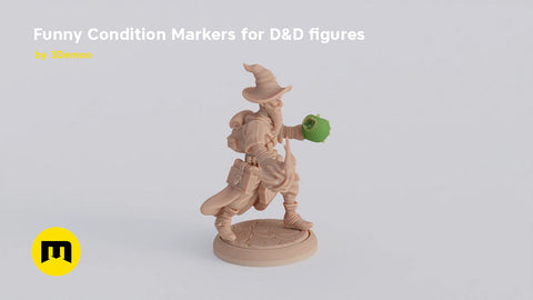 Condition Markers for DnD figures