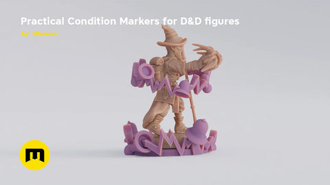 Condition Markers for DnD figures