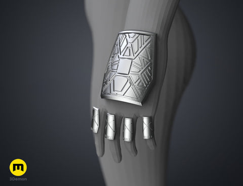 Dora Milaje hand Armor - Wakanda Forever