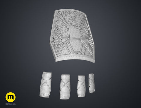 Dora Milaje hand Armor - Wakanda Forever