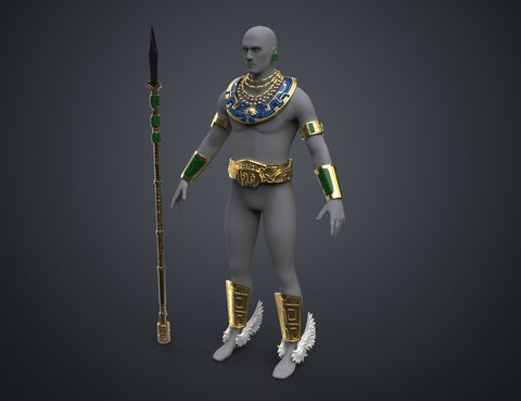 Namor Armor and Spear - Wakanda Forever