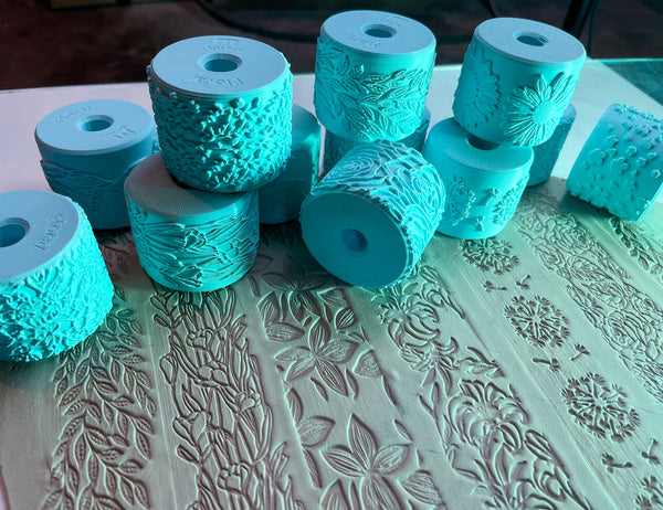Texture Rollers — Floral Patterns