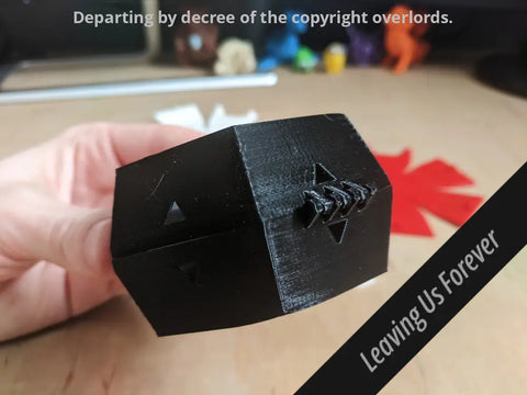 Foldable Pokeball Box Decoration