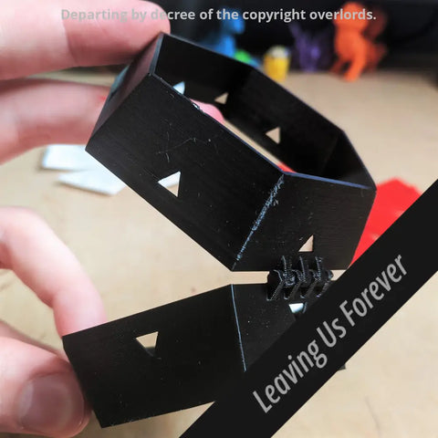 Foldable Pokeball Box Decoration