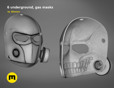 Laughing Gas Mask - 6 underground