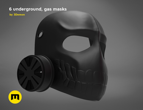 Laughing Gas Mask - 6 underground