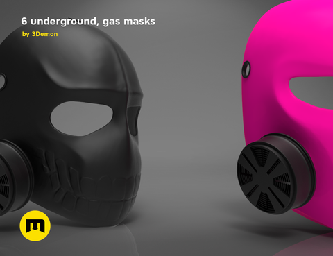 Laughing Gas Mask - 6 underground