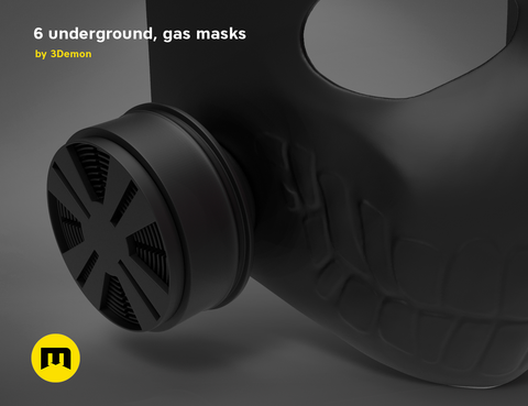 Laughing Gas Mask - 6 underground