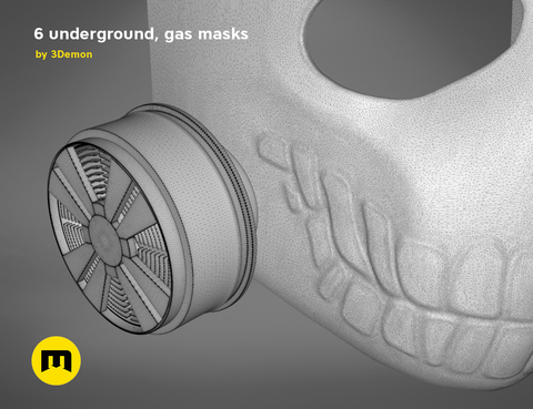 Laughing Gas Mask - 6 underground