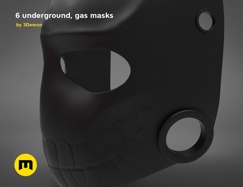 Laughing Gas Mask - 6 underground