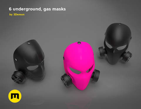 Laughing Gas Mask - 6 underground
