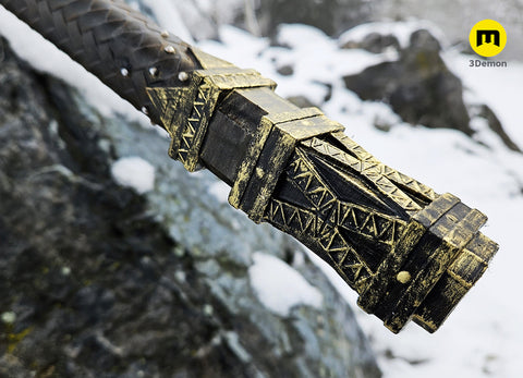 Gimli Walking Axe - Lord of the Rings – 3D printable cosplay prop by 3Demon