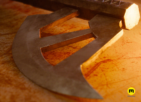 Gimli Walking Axe - Lord of the Rings – 3D printable cosplay prop by 3Demon